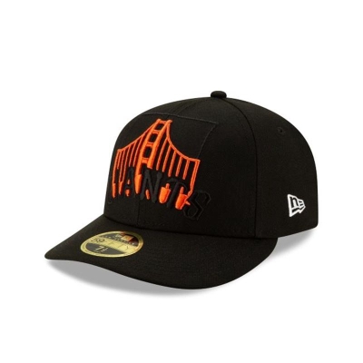 Sapca New Era San Francisco Giants MLB Logo Elements Low Profile 59FIFTY Fitted - Negrii